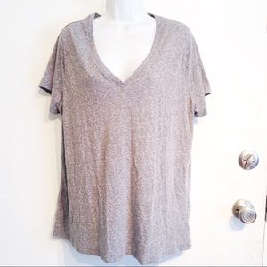🌟5 for $25🌟 Plus Size Grey V Neck Tee